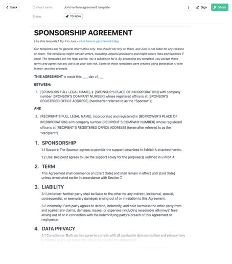 adidas sponsorship contract